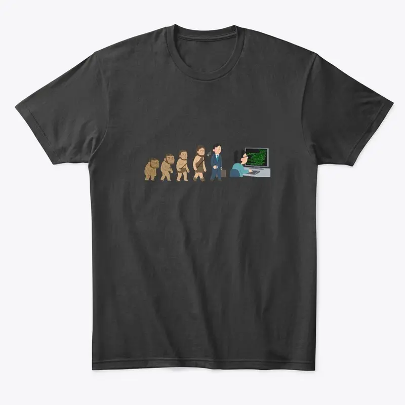 Evolution Of Programmer Shirt